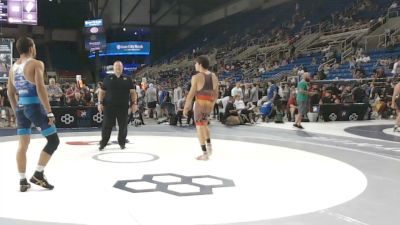 175 lbs Cons. Sub-rd Of 32 - Conner Duvall, Washington vs Leif Larwin, Oregon