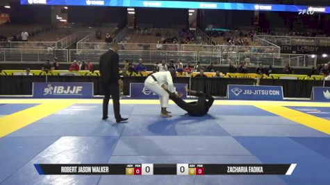 Zacharia Fadika vs Robert Jason Walker 2025 Pan Jiu Jitsu IBJJF Championship