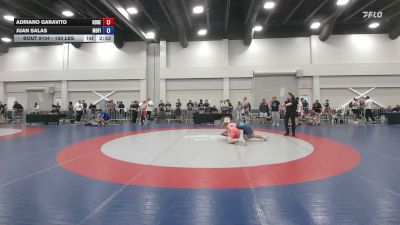 150 lbs Cons. Sub-rd Of 16 - Adriano Garavito, Golden Bears vs Juan Salas, Morris Fitness