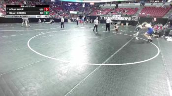 D3-190 lbs Cons. Round 1 - Nolan Wolf, Lancaster vs Isaiah Carton, Shiocton
