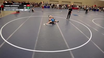 16U - 126 lbs Champ. Round 2 - Bobby Gutormson, Foley / Pursuit Wrestling Club vs Jameson Dombeck, Moorhead Wrestling Club
