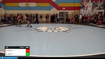 138 lbs Prelim - Kason Cahill, Rock Springs vs Aidan Flores, Central