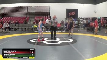 85 lbs Round 2 (8 Team) - Carter Smith, Team Revival vs Eddie Zeller, PA Alliance
