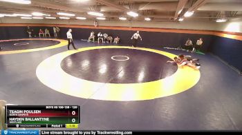 120 lbs Cons. Semi - Teagin Poulsen, North Sanpete vs Hayden Ballantyne, Westlake
