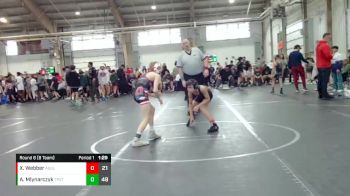 72 lbs Round 6 (8 Team) - Xander Webber, Aggression Legionaries vs Andrew Mlynarczyk, Terps Xtreme