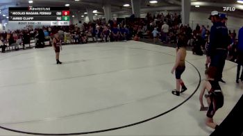 22 lbs 7th Place Match - Nicolas Magana Fernau, CWO vs Jared Clapp, Paxton Wrestling Club