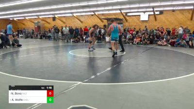 190 lbs Quarterfinal - Nero Bono, Factoryville vs Alex Wolfe, Carlisle