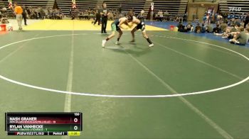150 lbs Placement (4 Team) - Nash Graner, PEM (Plainview/Elgin/Millville) vs Rylan VanHecke, Dassel-Cokato-Litchfield