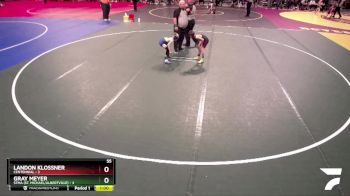 55 lbs Placement (4 Team) - Gray Meyer, STMA (St. Michael/Albertville) vs Landon Klossner, Centennial