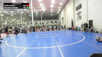 162 lbs Rr Rnd 5 - Justin Coleman, Colonial Pride - HSAm vs Benjamin Paterson, Penn Manor - HSAm