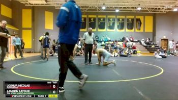 150 lbs Round 1 - Landon LaTour, The Storm Wrestling Center vs Joshua Nicolas, Foundation