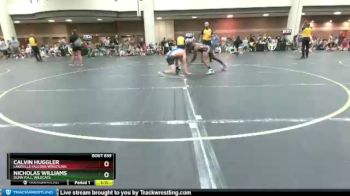 165/175 Round 3 - Calvin Huggler, LakeVille Falcons Wrestling vs Nicholas Williams, Dunn P.A.L. Wildcats