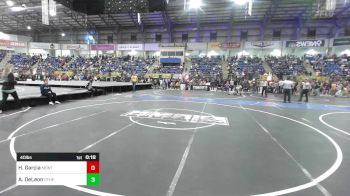 40 lbs Consi Of 8 #2 - Hayden Garcia, Monte Vista Takedown Club vs Avianna DeLeon, Other Team