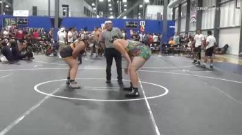 285 lbs 3rd Place - Clay Hackendlay, Sauk Valley Grapplers vs Millie Peach, Dark Knights WC (IA)