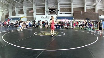 100 lbs Cons. Round 2 - Leland Frost, Arizona vs Nicholas Ticknor, Wyoming