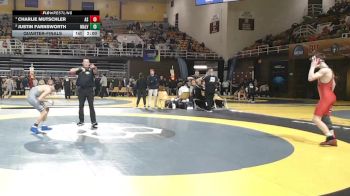 113 lbs Quarterfinal - Charlie Mutschler, Archbishop Spalding vs Justin Farnsworth, Malvern