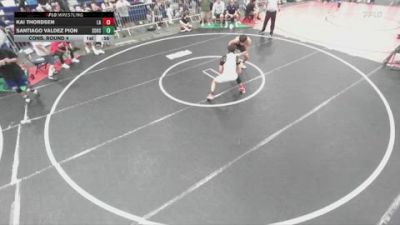 132 lbs Cons. Round 4 - Kai Thordsen, Lab Academy vs Santiago Valdez Pion, Team Thunder
