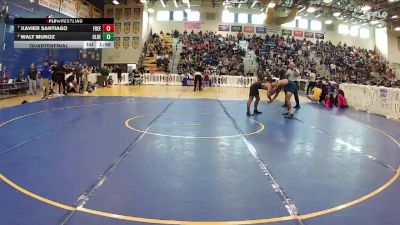 126 lbs Quarterfinal - Xavier Santiago, Freedom vs Walt Munoz, Olympic Heights