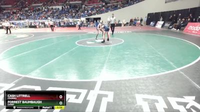 5A-113 lbs Cons. Round 1 - Cash Littrell, Caldera vs Forrest Baumbaugh, Canby