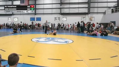 65 lbs Round 2 (6 Team) - Eli Thompson, DARKHORSE vs Jude Navarro, GREAT NECK WRESTLING CLUB GREEN