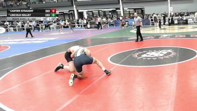 4 - 150 lbs Quarterfinal - Carter Straight, Sherando vs Lincoln Kelley, Loudoun County