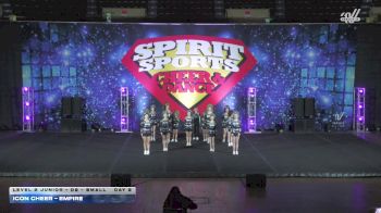 Icon Cheer - Empire [2026 L2 Junior - D2 - Small Day 2] 2026 Spirit Sports Kansas City Nationals