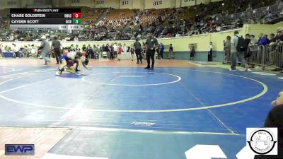 108 lbs Round Of 32 - Chase Goldstein, Owasso vs Cayden Scott, Bixby