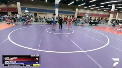 120 lbs Cons. Round 2 - Nico Maurici, 3F Wrestling vs Iziah Rojas, Boneyard Wrestling Academy