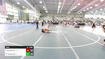 95 lbs Rr Rnd 2 - Zander Brookover, Jacket Wrestling Club vs Walter Vuckovich, Young Guns Red