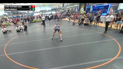 138 lbs Semifinal - Vinny DiVello, Skyline vs Clint Plotner-legg, Unattached
