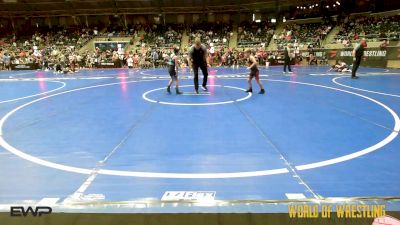 64 lbs Quarterfinal - Beau Mckeown, Mat Assassins vs Connor Suchman, Moen Wrestling Academy