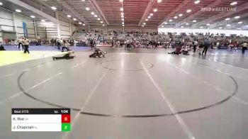 160 lbs Round Of 32 - Kriecg Roe, GA vs Jordan Chapman, NJ