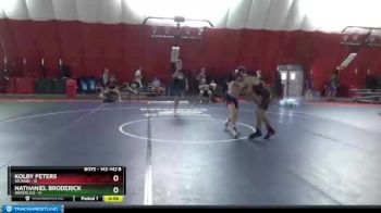 142-142 B Round 1 - Nathaniel Broderick, Waterloo vs Kolby Peters, WCAABE