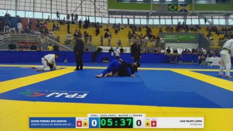 LUIZ FELIPE LOPES vs DAVID PEREIRA DOS SANTOS 2026 FPJJ Circuito Paulista GI Etapa 3