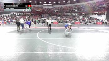 110 lbs Champ. Round 2 - Kale Crass, Crass Trained vs Mason Raddatz, Pulaski Wrestling Club