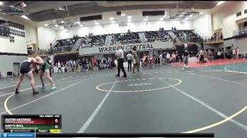 220 lbs Quarterfinal - Hadyn Ball, Triton Central Wrestling Club vs Austin Hastings, Noblesville Wrestling Club