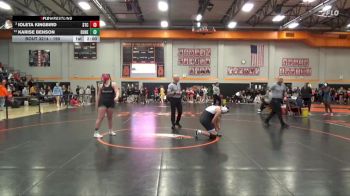 190 lbs Cons. Round 2 - Ioleta Kingbird, South Tama vs Karise Benson, Dubuque Hempstead