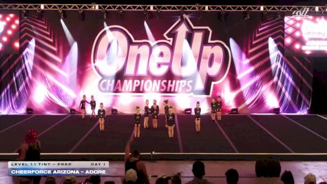 CheerForce Arizona - ADORE [2026 L1.1 Tiny - PREP Day 1] 2026 One Up Arizona Nationals