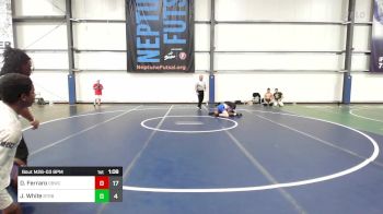 132 lbs Rr Rnd 3 - Danny Ferraro, OBWC Bazooka Red vs Jaden White, Beat The Streets Baltimore