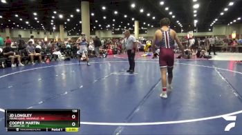 138 lbs Round 2 (4 Team) - JD Longley, Young Guns- Nashville vs Cooper Martin, EL Libres WC