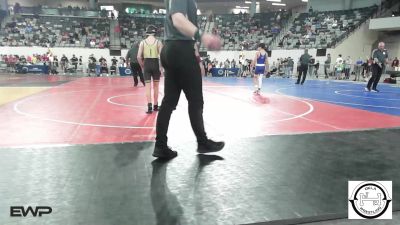100 lbs Round Of 32 - Mekko Stites, Berryhill High School vs Azriel Griffeth, Midwest City MS