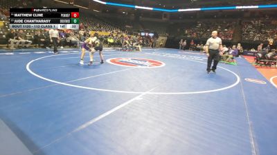 113 Class 1 lbs Cons. Round 1 - Matthew Cline, Penney vs Jude Chantharasy, Brentwood