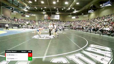 2A 144 lbs Champ. Round 1 - Douglas Evans, Beaver vs Eli Brickey, Maeser Prep Academy