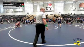 Cons. Round 2 - Gabriel Swart, Deep Roots Wrestling Club vs Colin Kazmierczak, LeRoy Wrestling Club