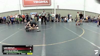 119 lbs Cons. Round 2 - Liam Bentley, Virginia Team Predators vs John Silas Wells, Hanover Hawkeye Youth Wrestlin