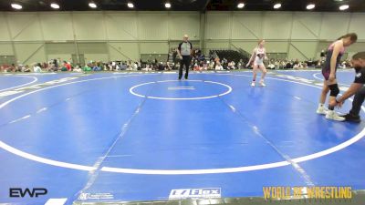 85 lbs Semifinal - Kaygan Walton, Super Girls 7-12 vs Hazel Abarca, Best Trained 7-12 USA