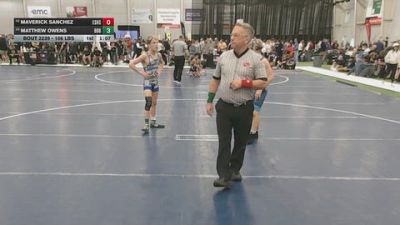 106 lbs Champ. Rd Of 64 - Matthew Owens, Built By Brunson vs Maverick Sanchez, Esperanza HS