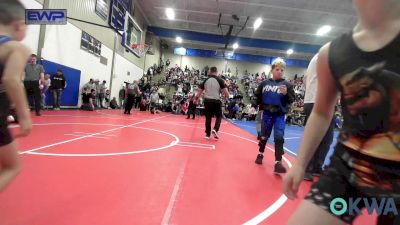 43 lbs Consi Of 4 - Heston Hayes, Vinita Kids Wrestling vs Noah Morgan, Berryhill Wrestling Club