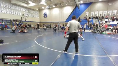 104 lbs 3rd Place Match - Schaeffer Ashby, Wasatch Wrestling Club vs Brock Revell, Sanderson Wrestling Academy