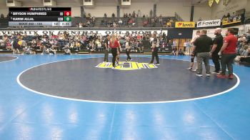 125 lbs 3rd Place Match - Bryson Humphries, Drury vs Karim Allal, Central Missouri